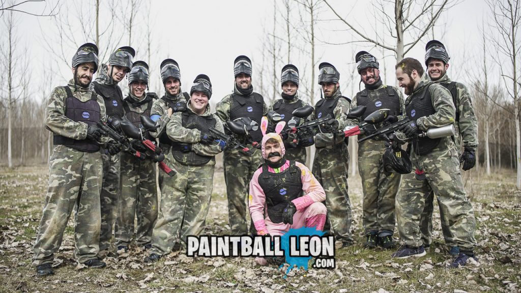 paintball despedida leon